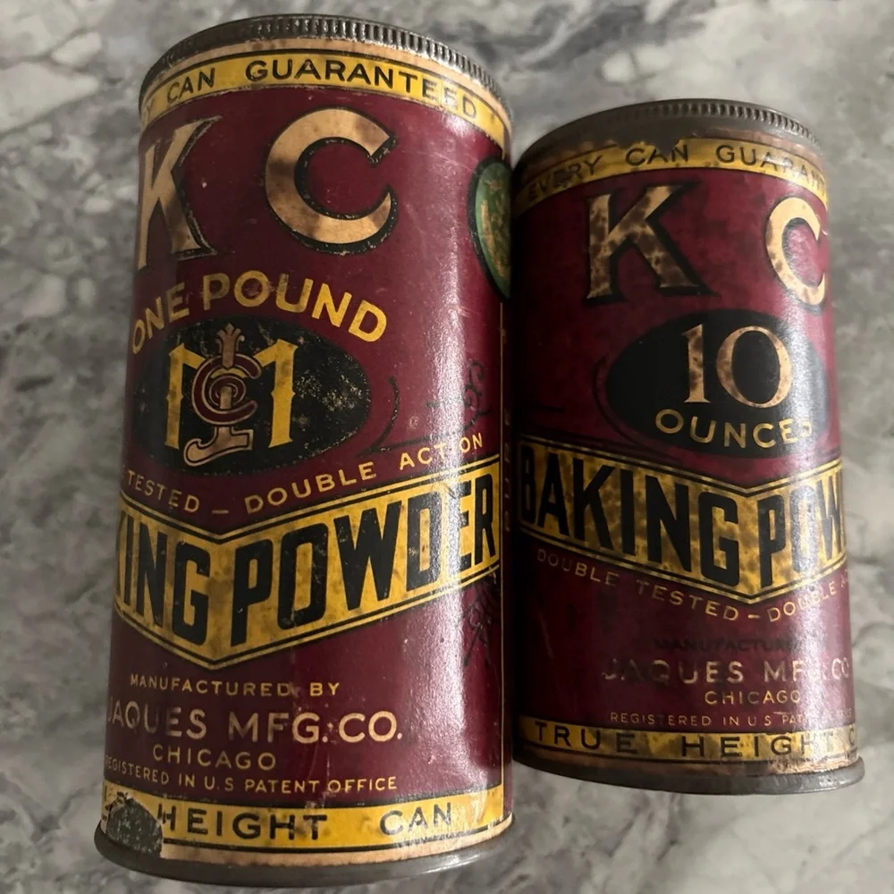 Vintage KC Baking Powder Bundle